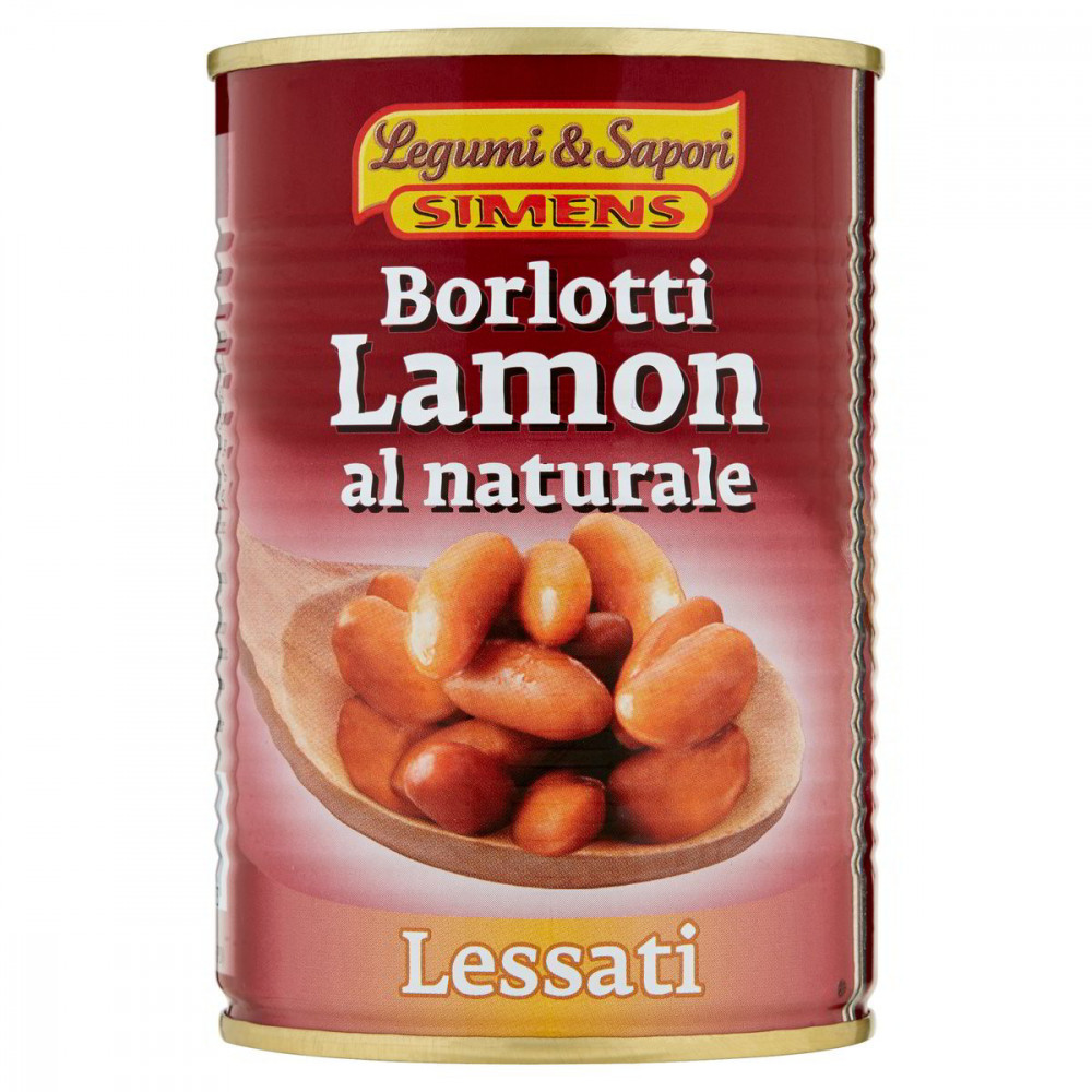 FAGIOLI BORLOTTI LAMON AL NATURALE