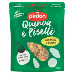 PEDON QUINOA E PISELLI DOYPACK GR.220