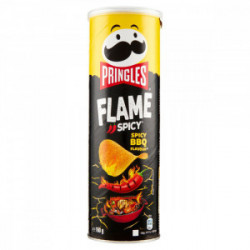 Pringles Flame Spicy Bbq - 160g