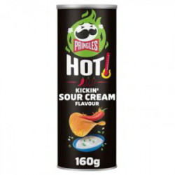 Pringles Chipsy Gusto Flame Kysaná Smetana Cibule - 160g