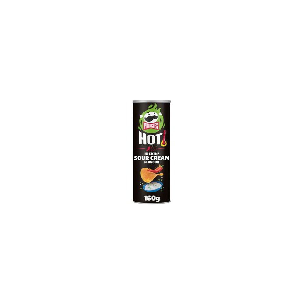 Pringles Chipsy Gusto Flame Kysaná Smetana Cibule - 160g