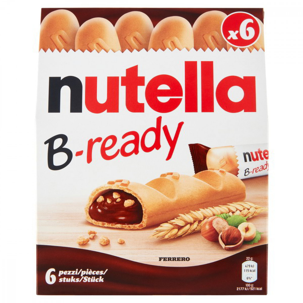 Ferrero Nutella B-Ready T6 - 132g