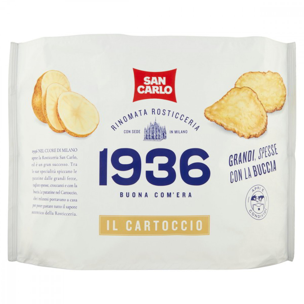 San Carlo Chipsy 1936 Il Cartoccio - 170g