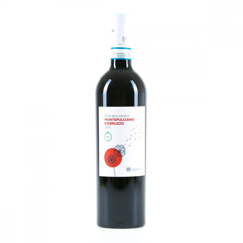 Vigna Madre Montepulciano D'Abruzzo Biovegan Víno Doc - 750ml