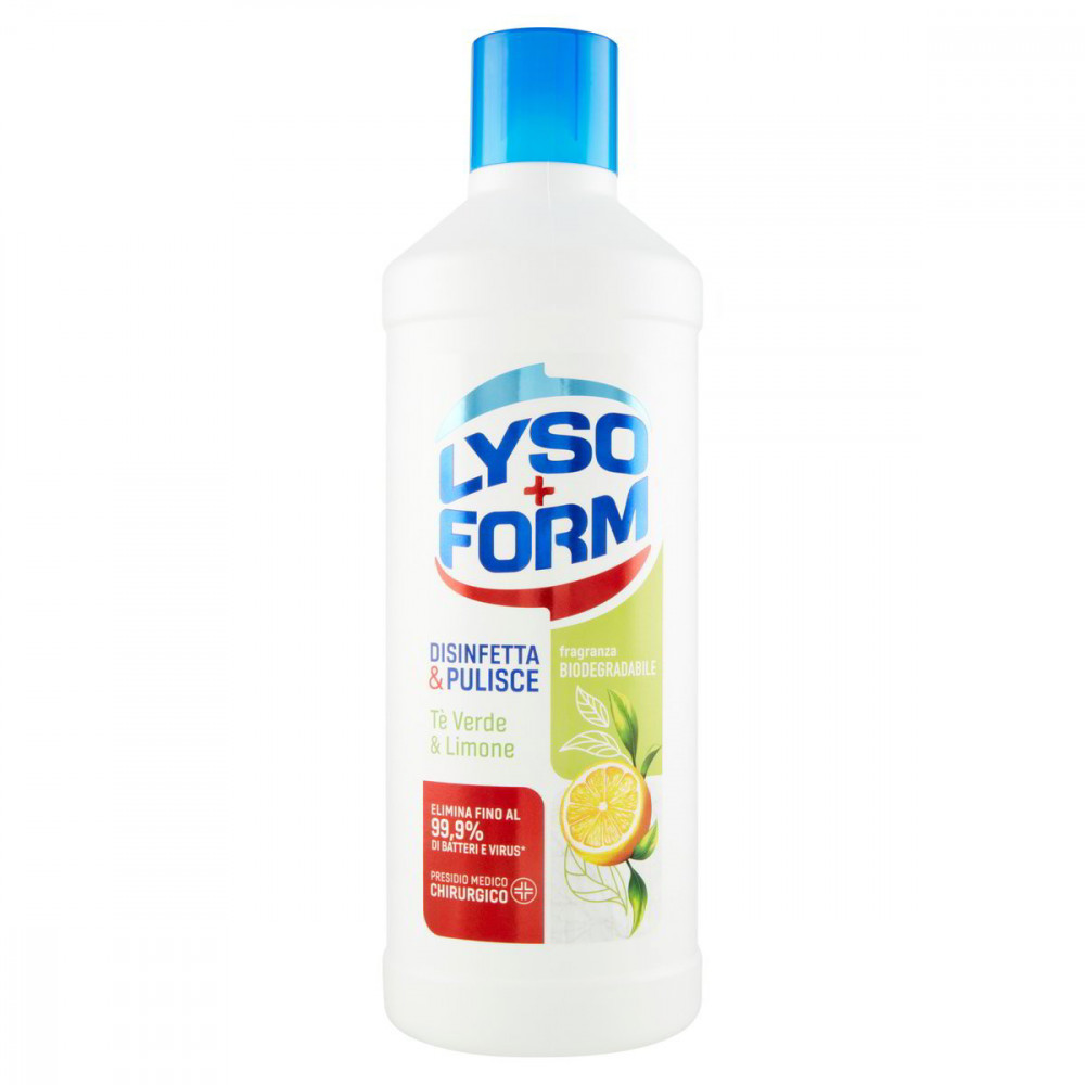 Lysoform Čistič Podlah Dezinfekce & Čistění Verde&Limone Pmc - 1,10l