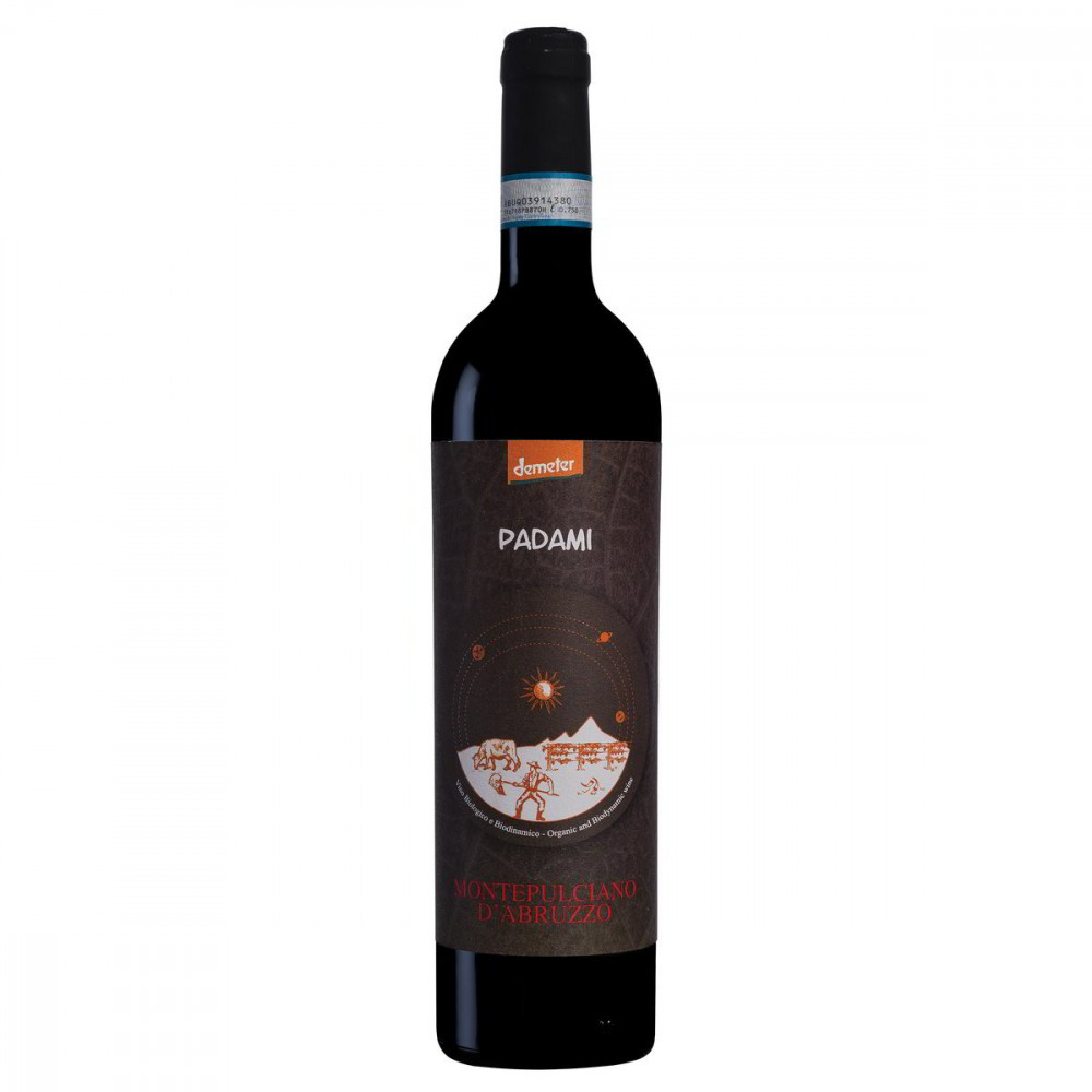 Padami Montepulciano D'Abruzzo Biodynamické Víno Doc - 750ml