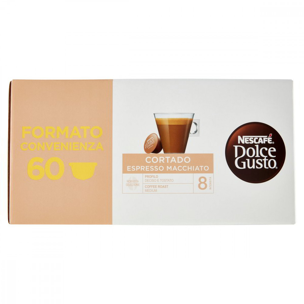 Nestle' Nescafe' Espresso Cortado Kapsle Dolce Gusto X60 -