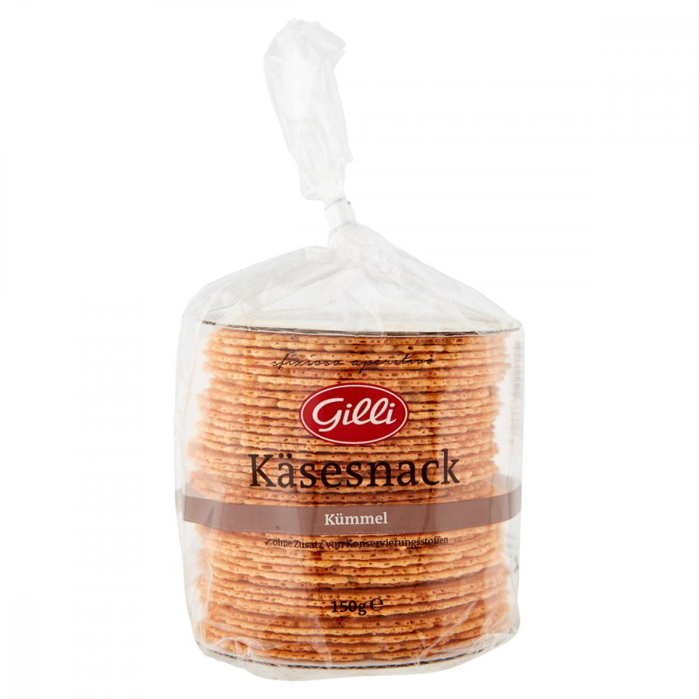 Gilli Snacks Sýr/Koření. - 150g