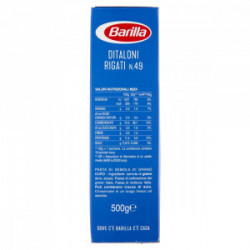 Barilla semolinové cestoviny Ditaloni n.49 500g