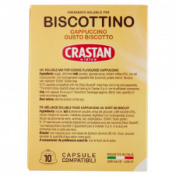 CAPPUCCINO GUSTO BISCOTTO CAPS COMP. DOLCE GUSTO