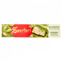 SPERLARI TORRONE TENERO MANDORLA RICOPERTO AL PISTACCHIO 200gr