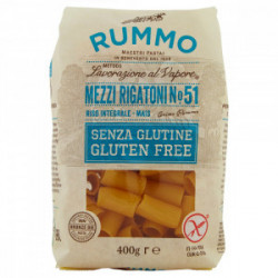 Rummo bezlepkové cestoviny Mezzi Rigatoni n.51 400g