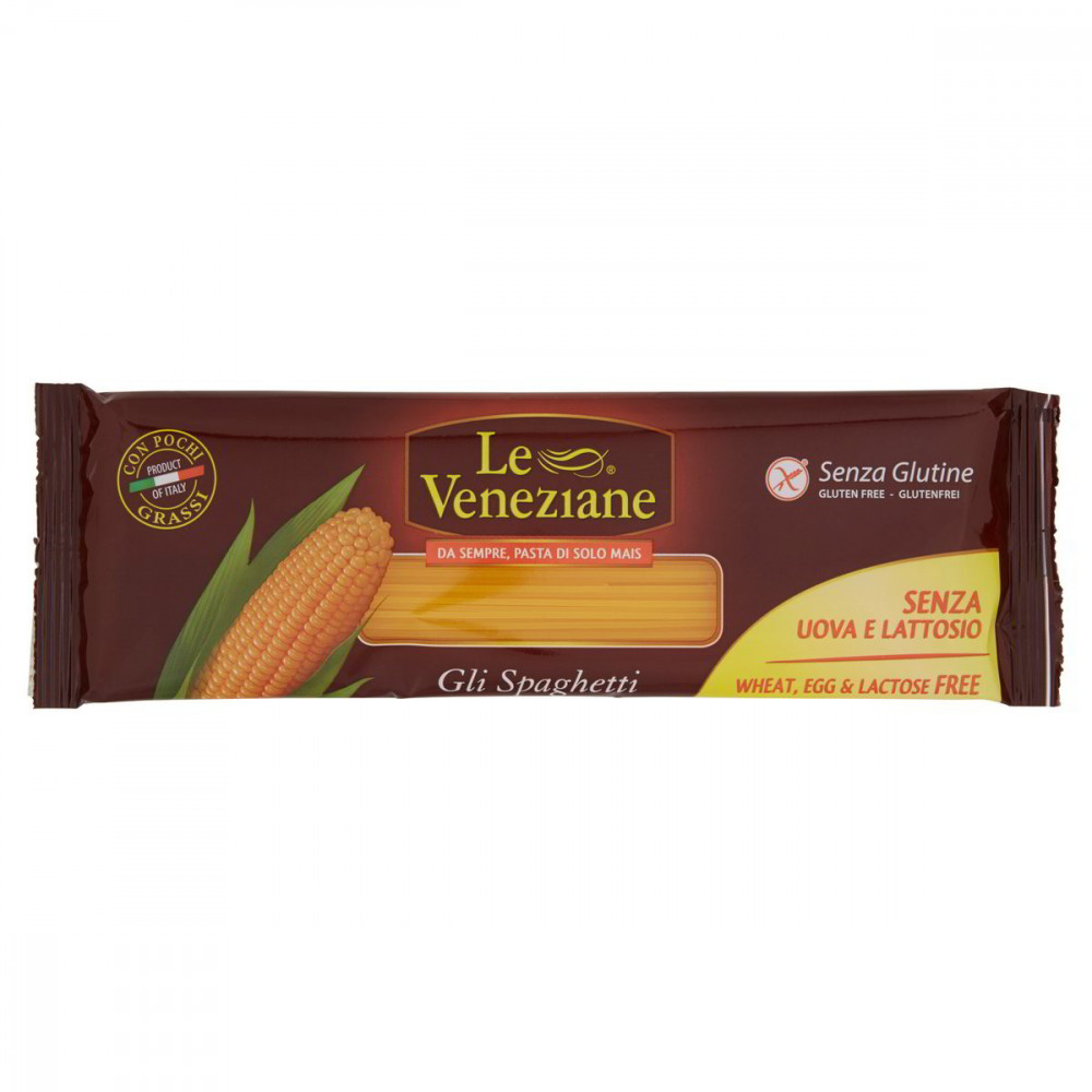 Le Veneziane bezlepkové cestoviny Spaghetti kukuričné 250g