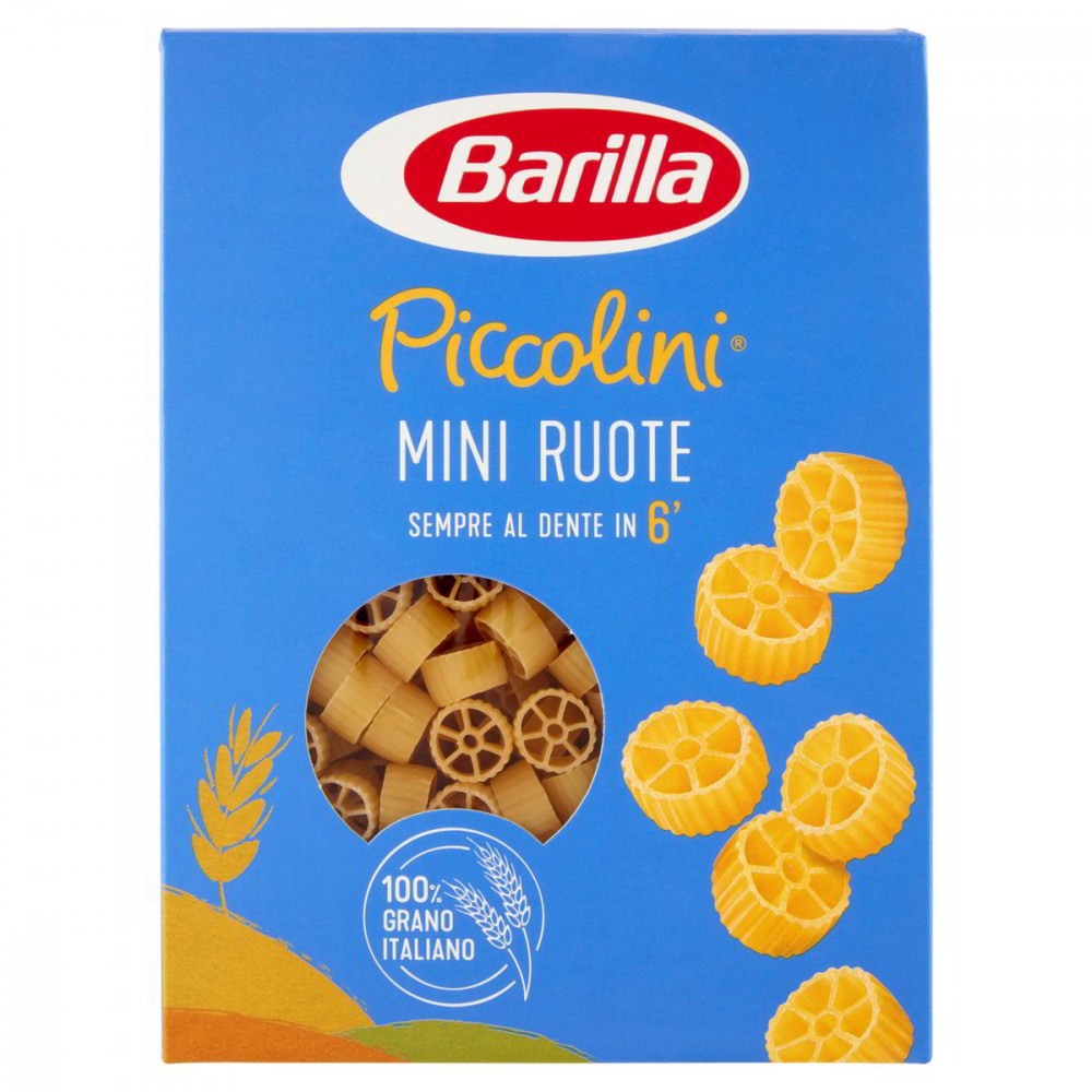 Barilla semolinové cestoviny Mini Ruote Piccolini 500g