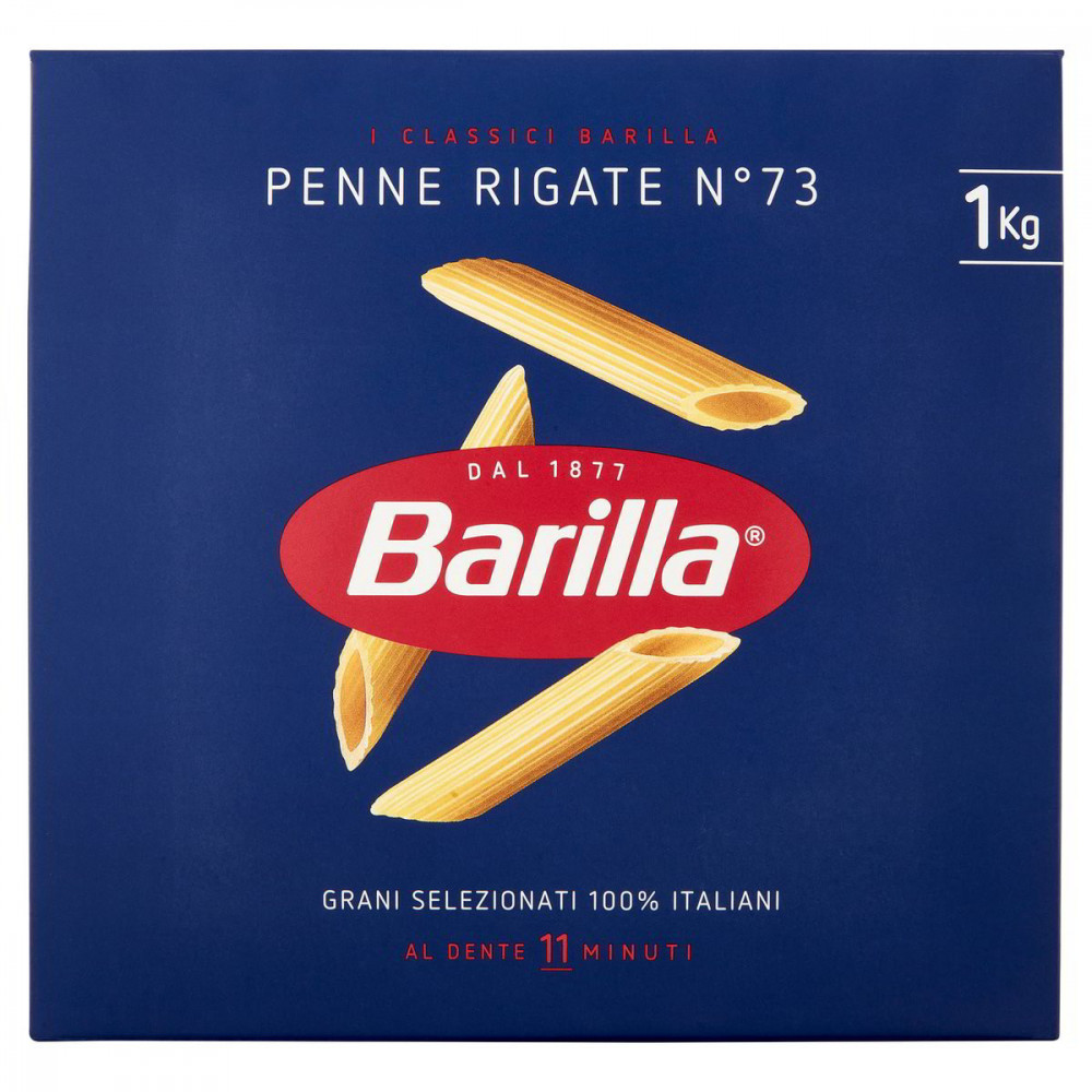 Barilla semolinové cestoviny Penne Rigate n.73 1kg