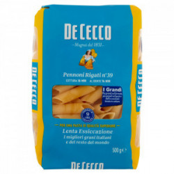 De Cecco semolinové cestoviny Pennoni Rigati n.39 500g