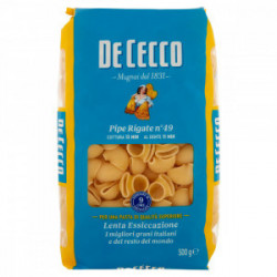 De Cecco semolinové cestoviny Pipe Rigate n.49 500g