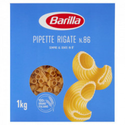 Barilla semolinové cestoviny Pipette Rigate n.86 1kg