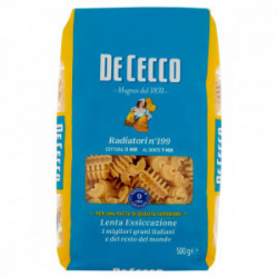 De Cecco semolinové cestoviny Radiatori n.199 500g