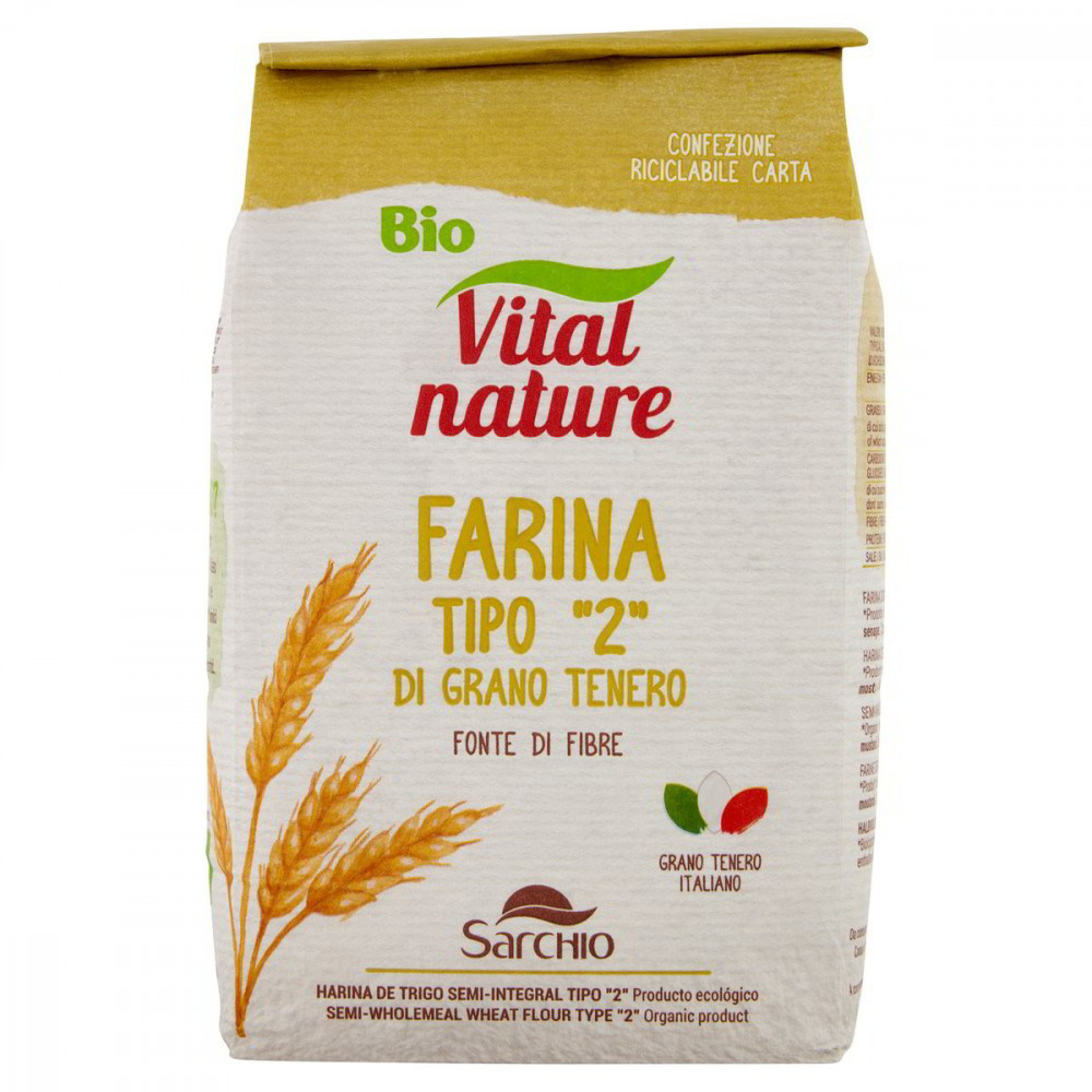 Vitalnature múka "2" BIO 1kg