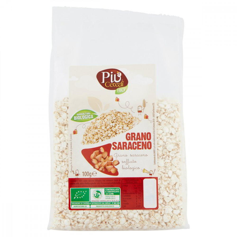 GRANO SARACENO SOFFIATO BIO