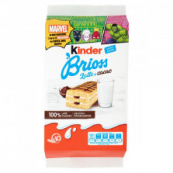 KINDER BRIOSS LATTE E CACAO PZ. 10