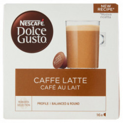 NESCAFE' GUSTO CAFFELATTE CAPSULE DOLCE GUSTO X16