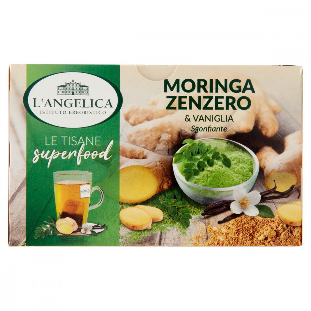 TISANA ZENZERO E MORINGA