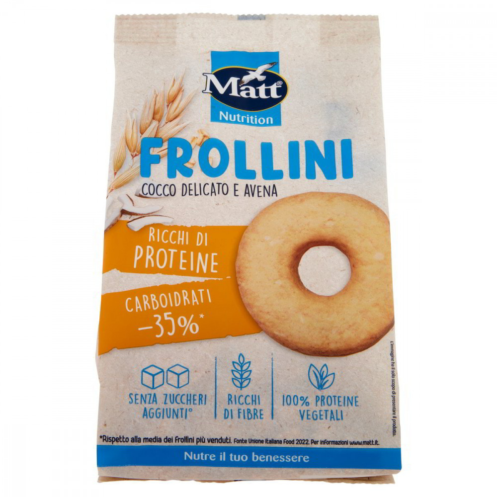 FROLLINI CON COCCO E AVENA