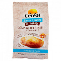 MADELEINE INTEGRALE CON MIELE SENZA GLUTINE