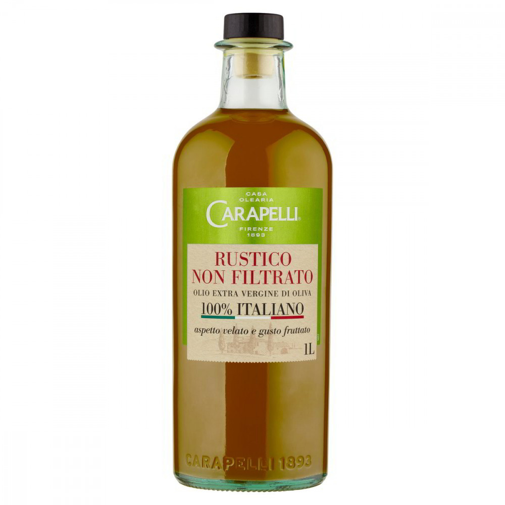 OLIO EXTRA VERGINE OLIVA NON FILTRATO 100% ITALIA